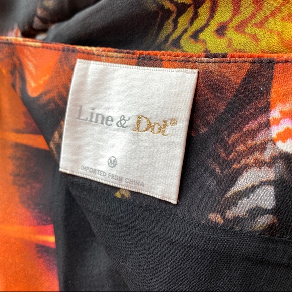 SOLD Revolve Black/multi Skirt size Medium - Picture 7 of 9